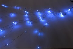 Новогодняя гирлянда "Проволока" ХВОСТ (BLUE) 12 проволочек / 2м, 400 LED (21105)