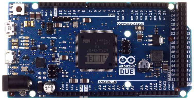 Контролер Arduino Due+мікро USB кабель (20792)
