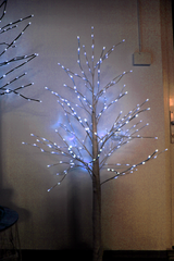 Новогоднее светодиодное дерево на белой основе (СW)(21116)
